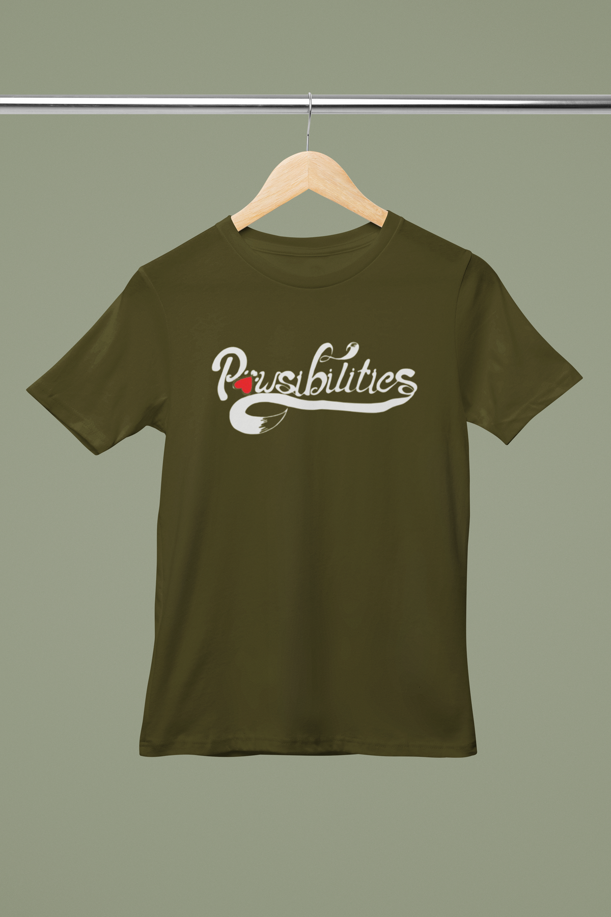 Pawsibilities Unisex Tee (available in several colors) - Ruff Life Rescue Wear