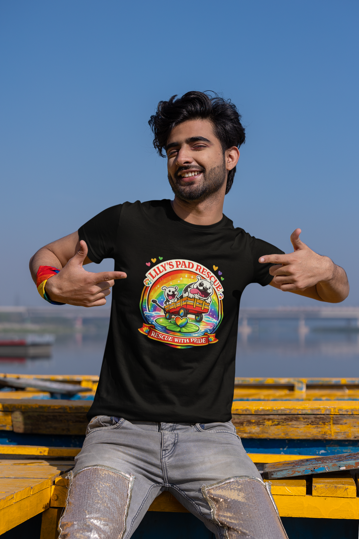 Lily's Pride Unisex Tee - Ruff Life Rescue Wear