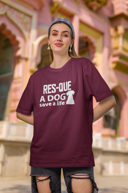 Save a Life Unisex Tee - Ruff Life Rescue Wear