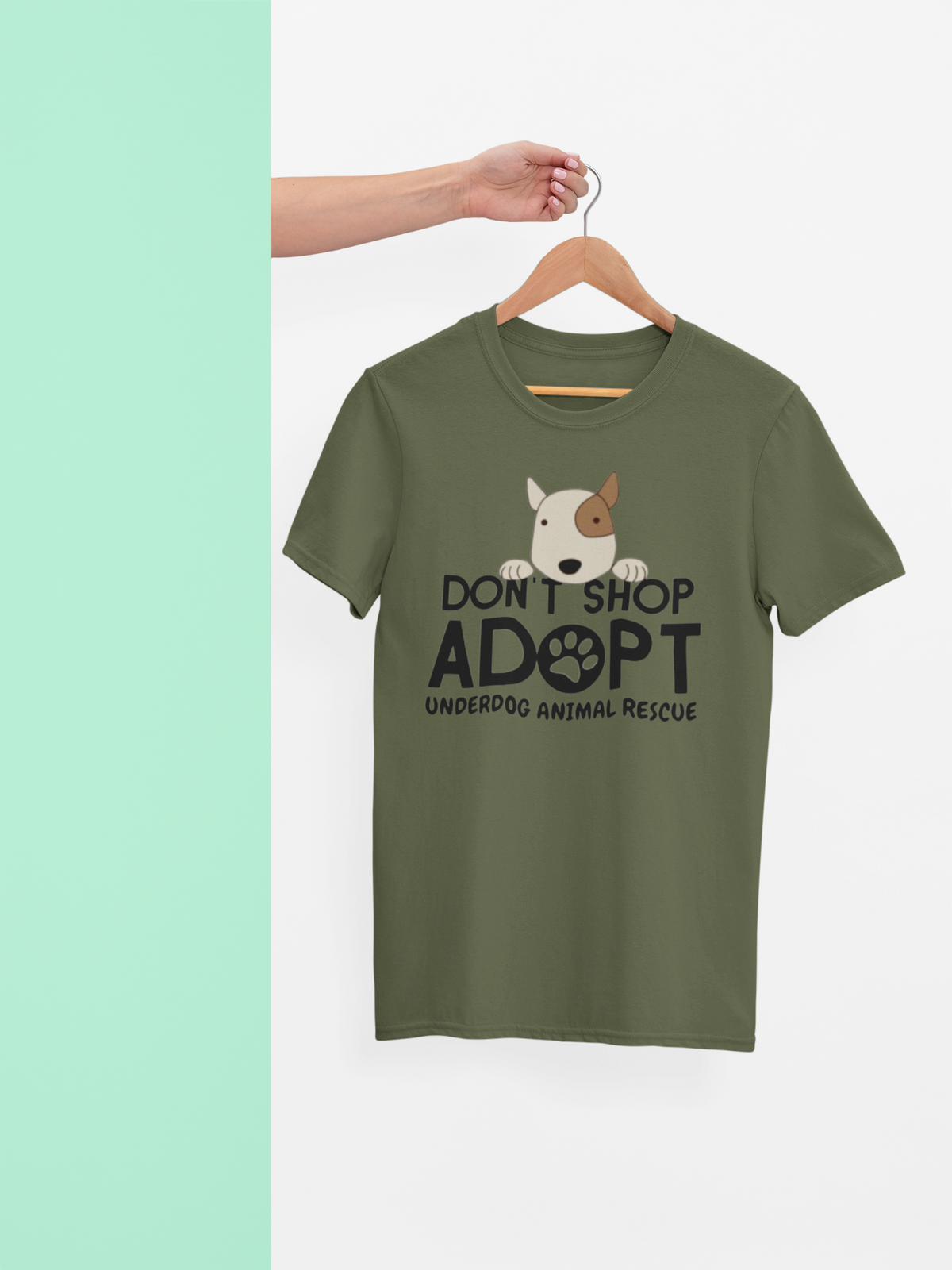 Don't Shop Unisex Tees (available in several colors) - Ruff Life Rescue Wear