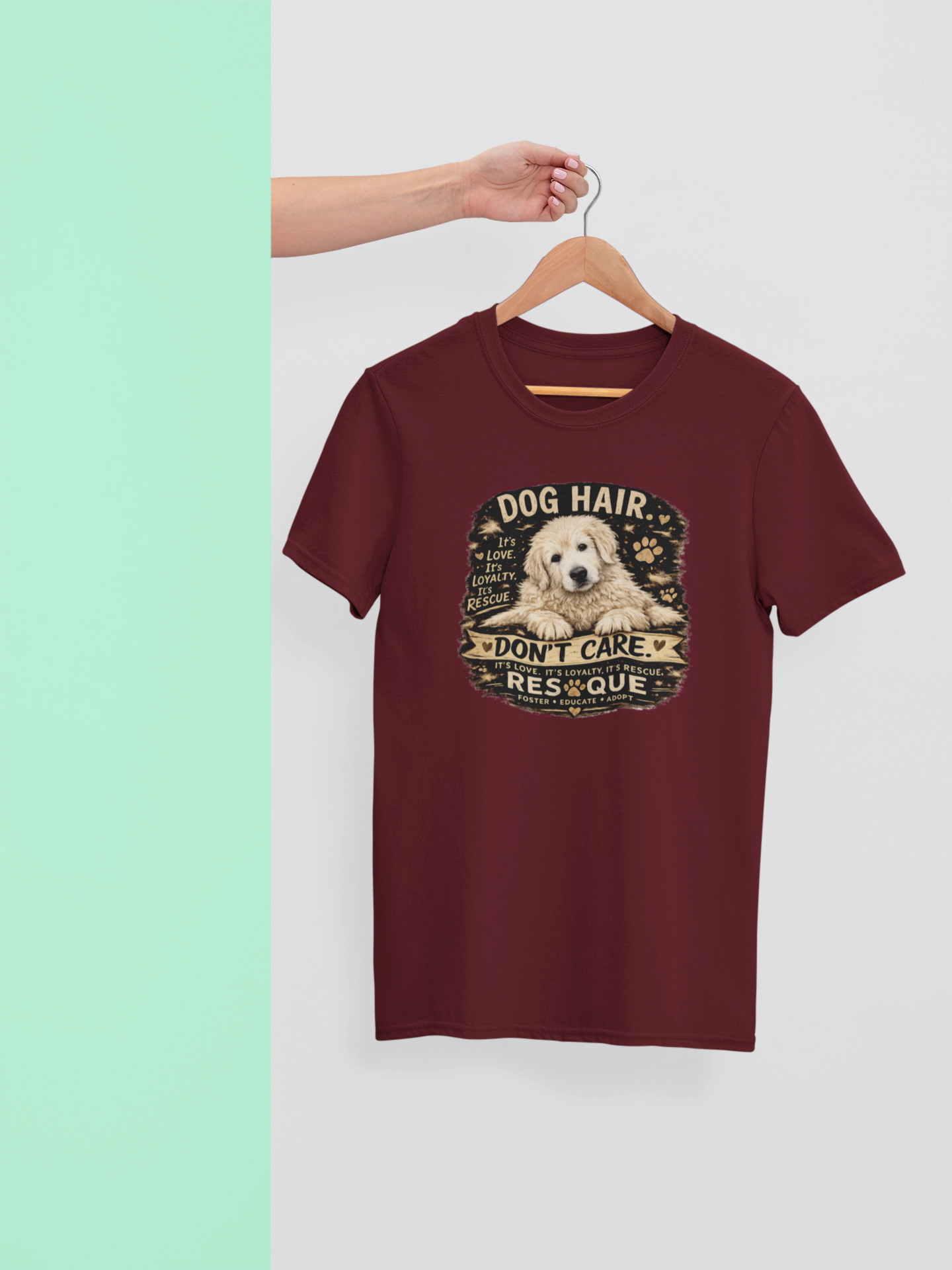 Dog Hair Don't Care Tee
