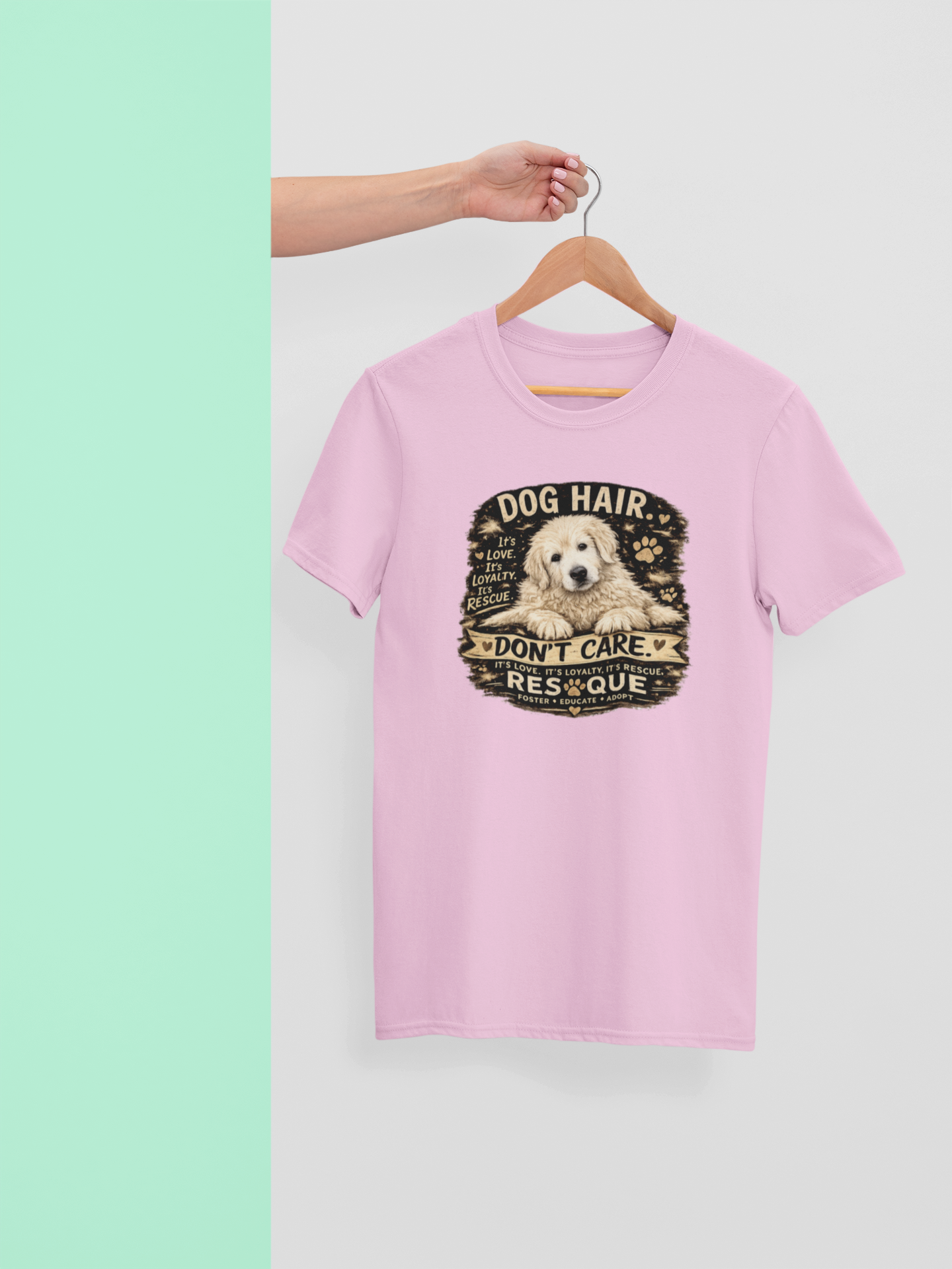 Dog Hair Don't Care Tee