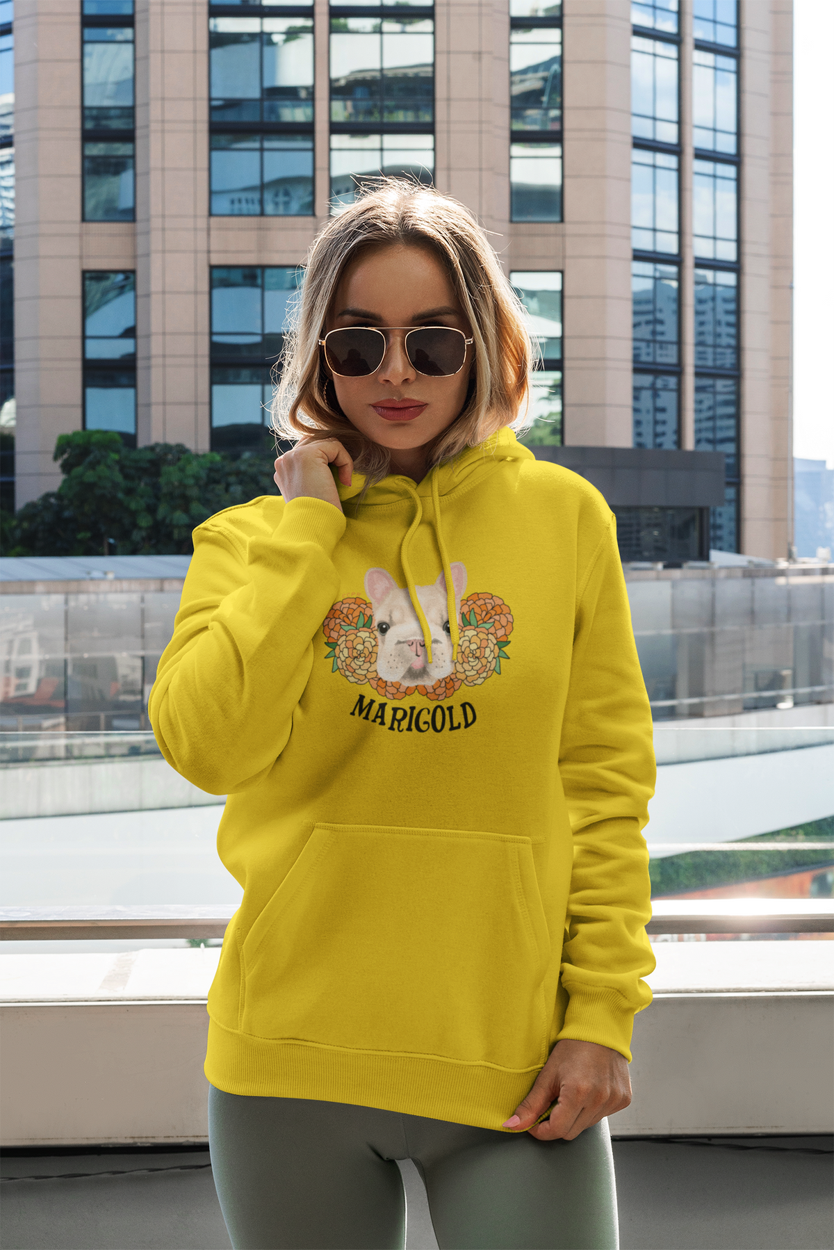Marigold Pullover Hoodie - Ruff Life Rescue Wear