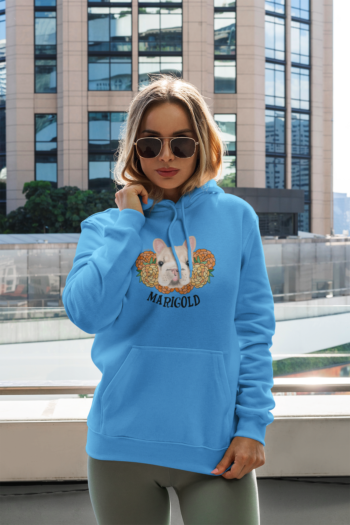 Marigold Pullover Hoodie - Ruff Life Rescue Wear