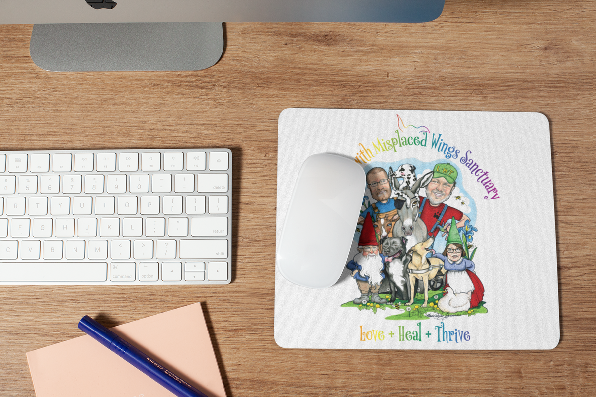 Angels Mousepad - Ruff Life Rescue Wear