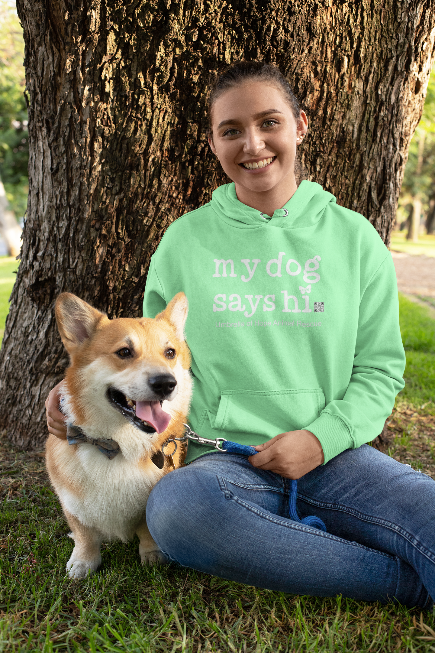 My Dog Says Hi Hoodie