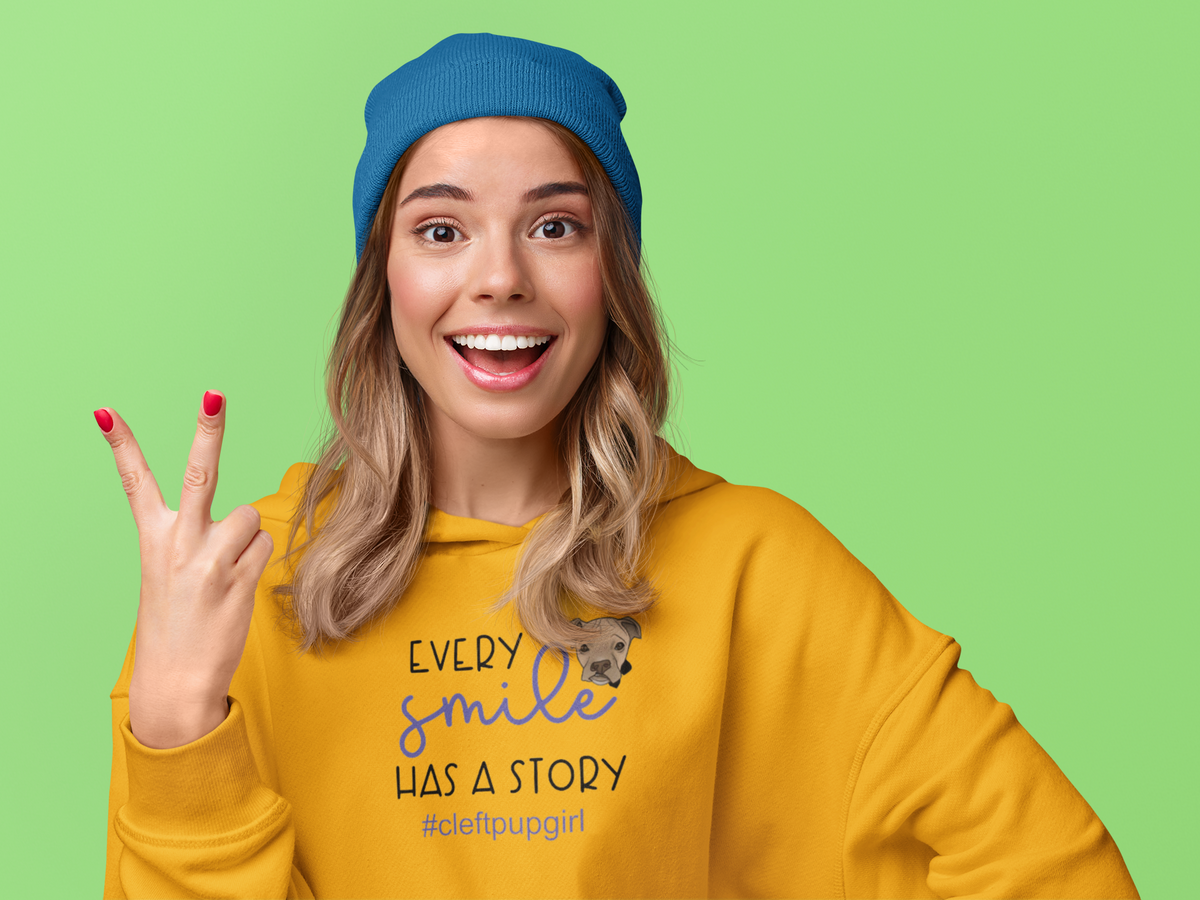 Cleft Pup Brigade Story Pullover Hoodie  (Available in Several colors) - Ruff Life Rescue Wear