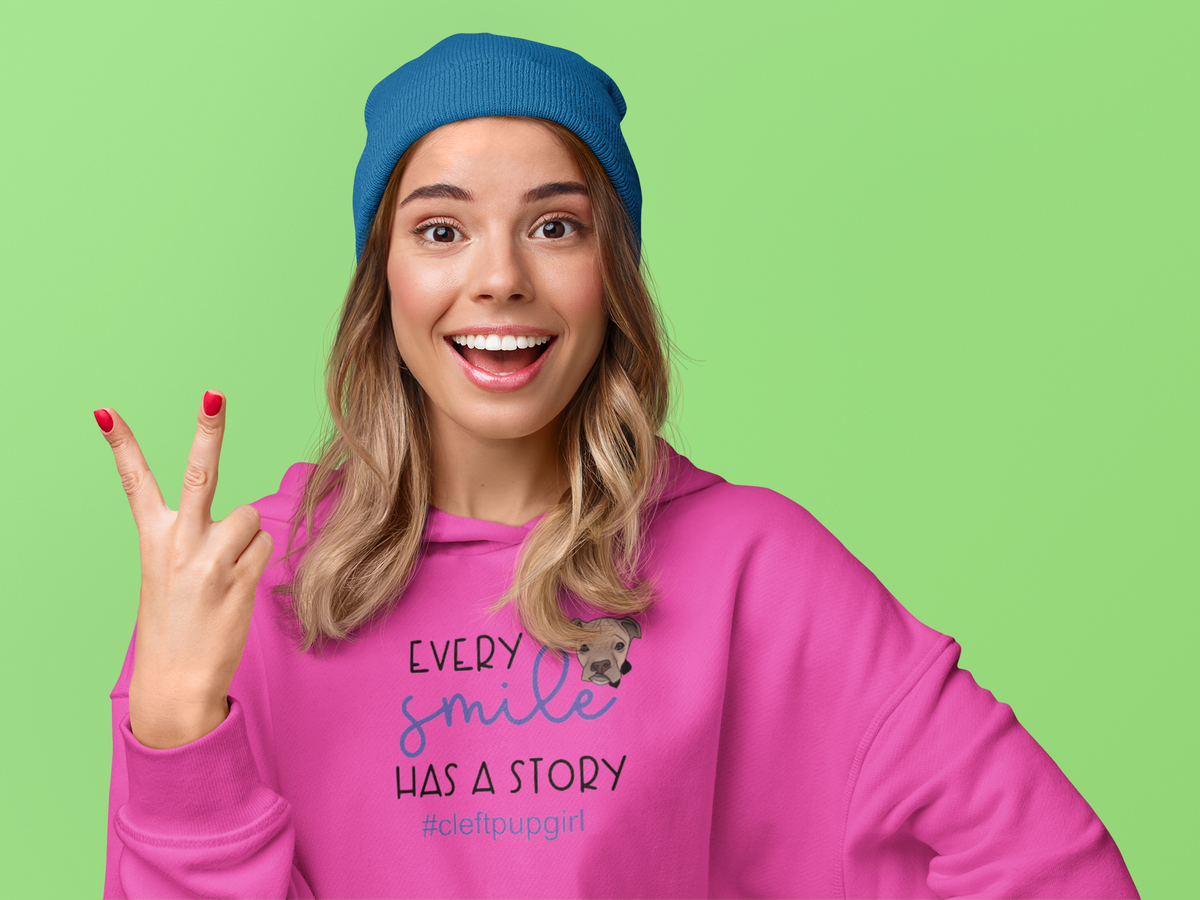 Cleft Pup Brigade Story Pullover Hoodie  (Available in Several colors) - Ruff Life Rescue Wear