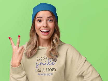 Cleft Pup Brigade Story Pullover Hoodie  (Available in Several colors) - Ruff Life Rescue Wear