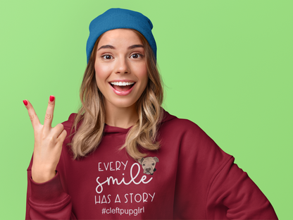 Cleft Pup Brigade Story Pullover Hoodie  (Available in Several colors) - Ruff Life Rescue Wear