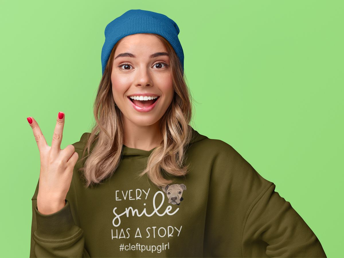 Cleft Pup Brigade Story Pullover Hoodie  (Available in Several colors) - Ruff Life Rescue Wear