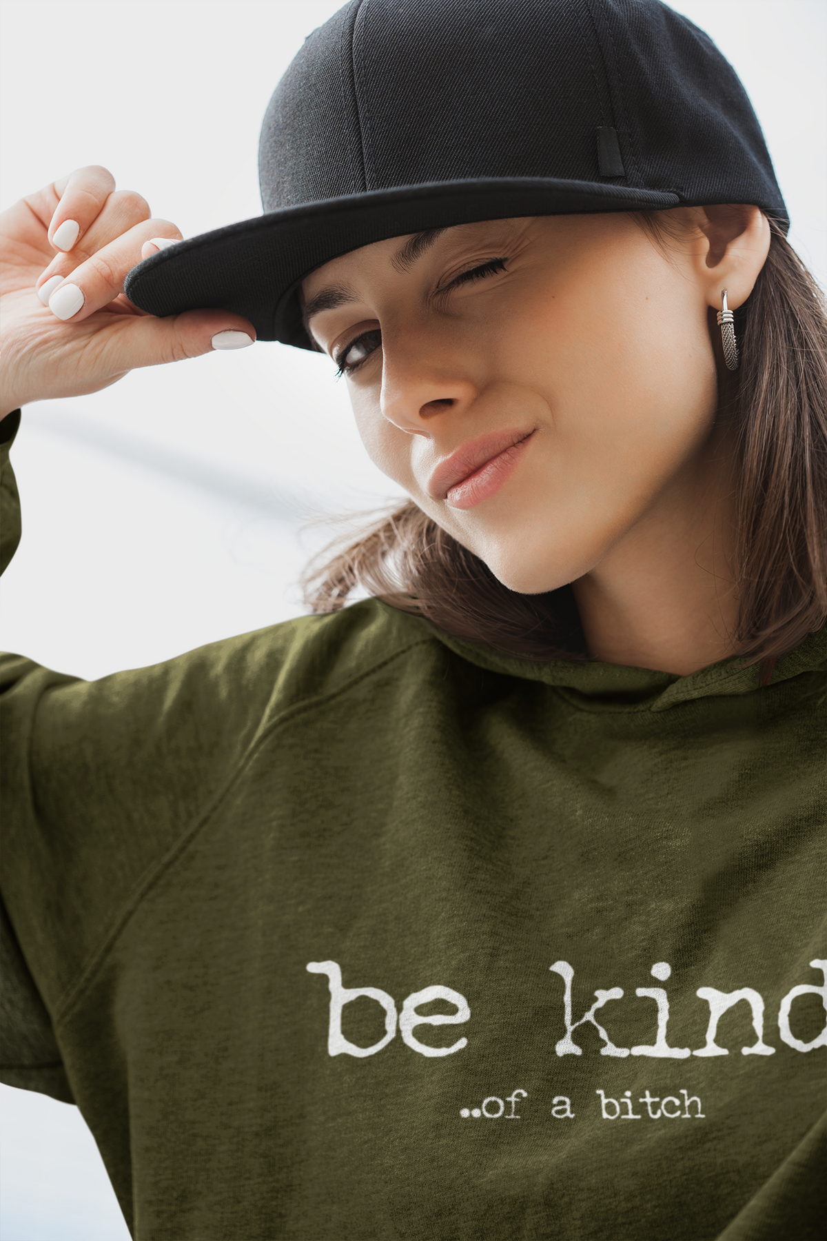 Be Kind Super Soft Fleece Hoodie - Ruff Life Rescue Wear