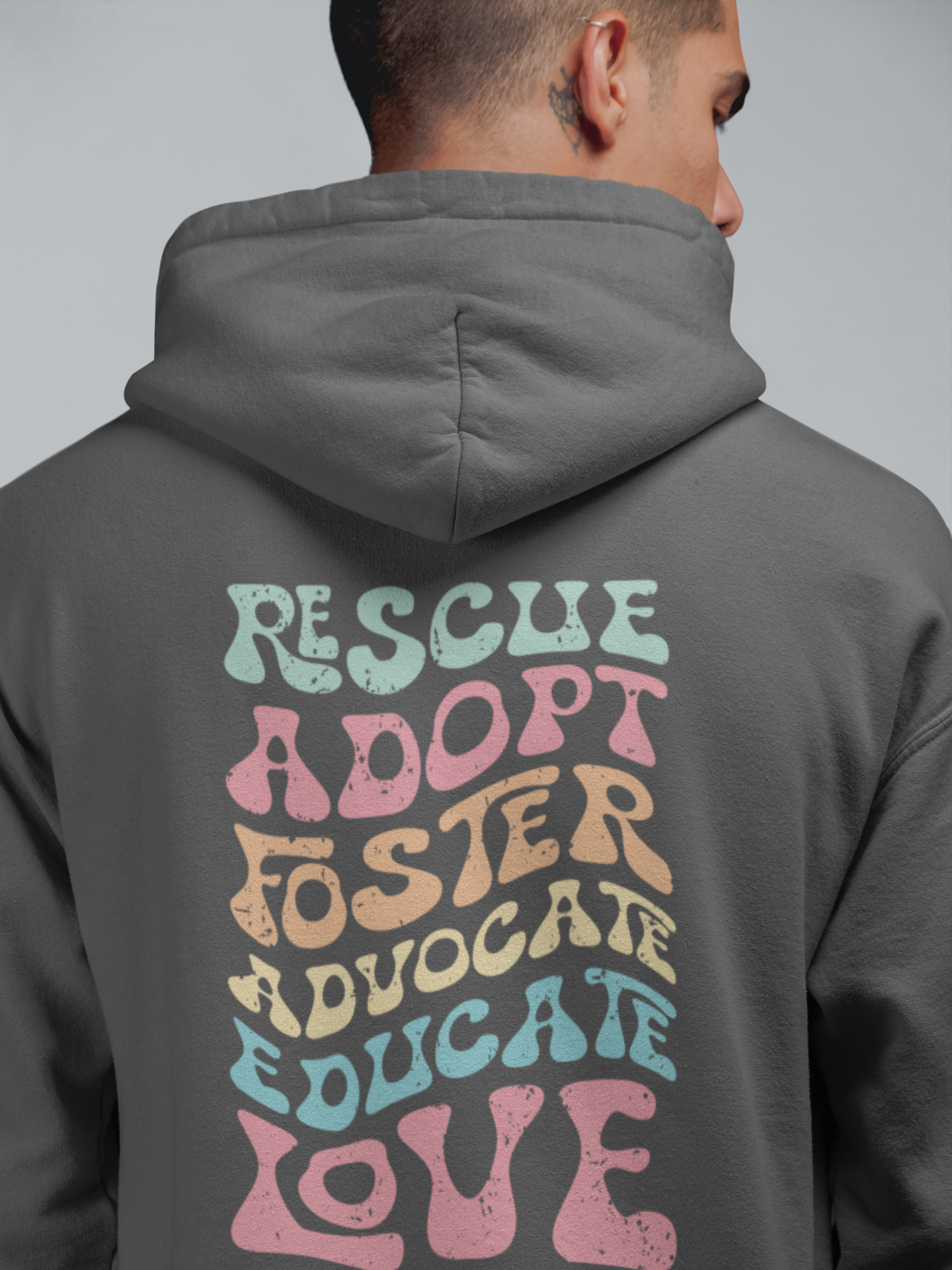 Adopt Zip Up Hoodie (available in several colors)