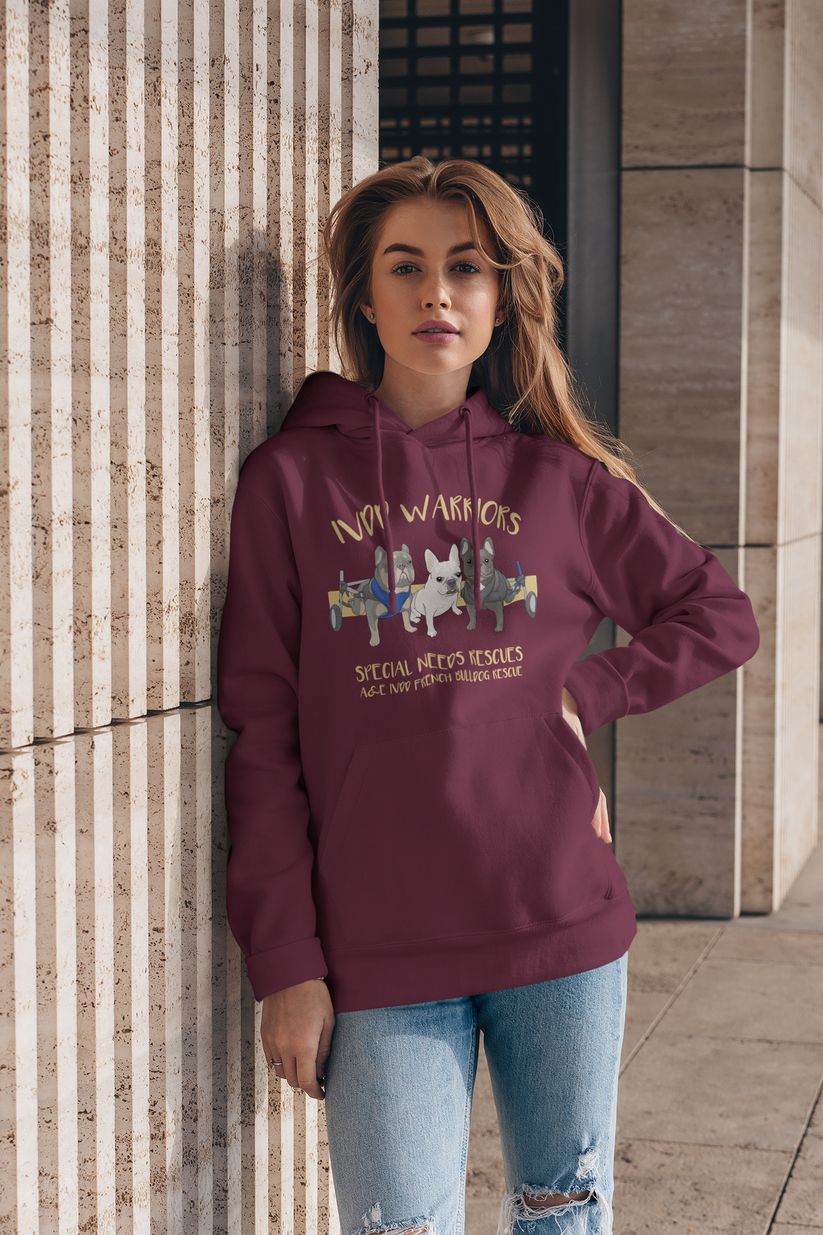 A&E Fleece Pullover Hoodie (Available in several colors) - Ruff Life Rescue Wear
