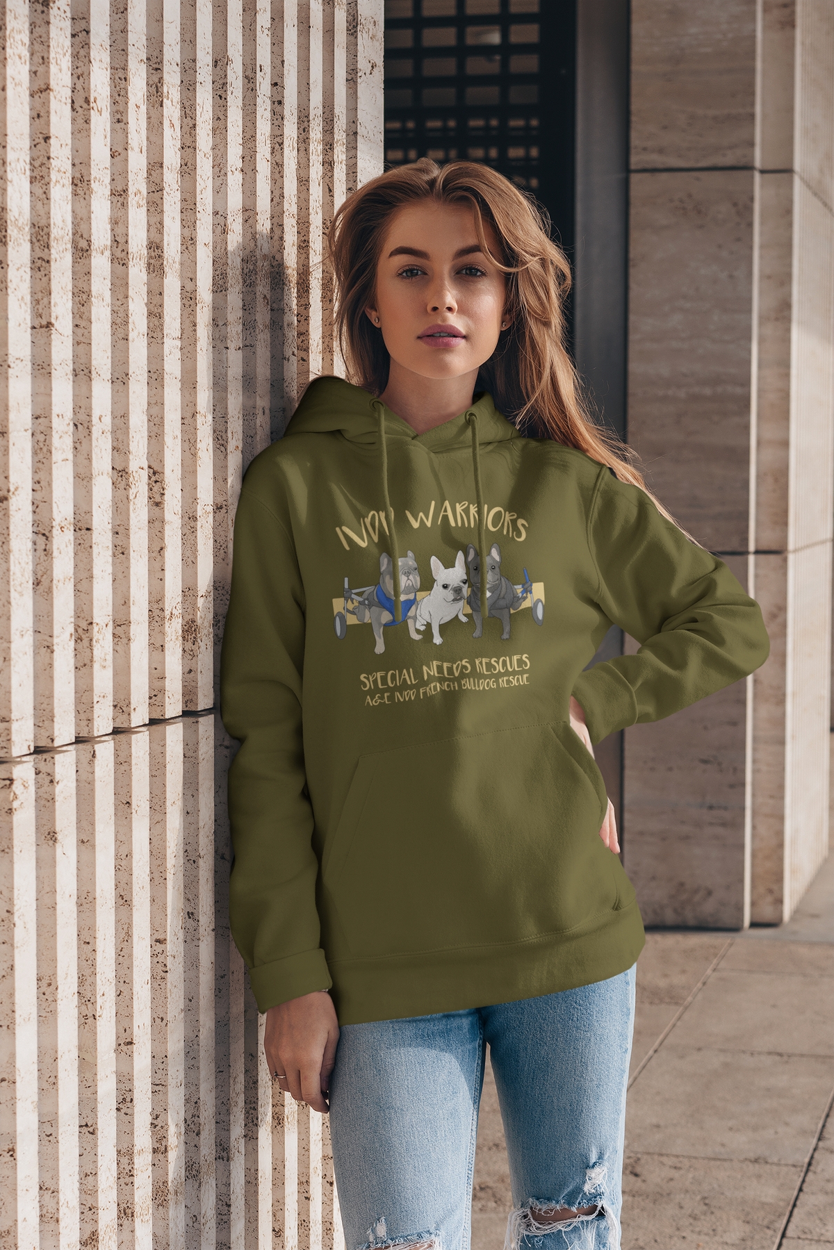 A&E Fleece Pullover Hoodie (Available in several colors) - Ruff Life Rescue Wear