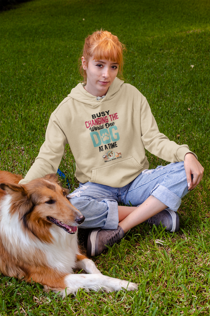 Changing the World Super Soft Hoodie (Several Colors) - Ruff Life Rescue Wear