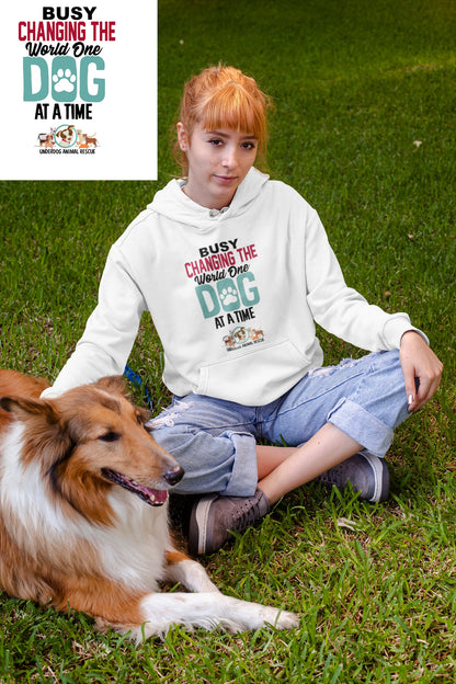 Changing the World Super Soft Hoodie (Several Colors) - Ruff Life Rescue Wear