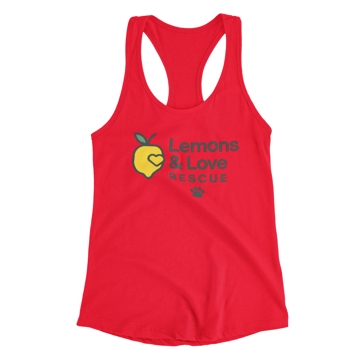 Women’s Racerback Tank | Bella Canvas 6008 | Soft Fitted Tank Top | Lightweight | Rescue Apparel - Ruff Life Rescue Wear