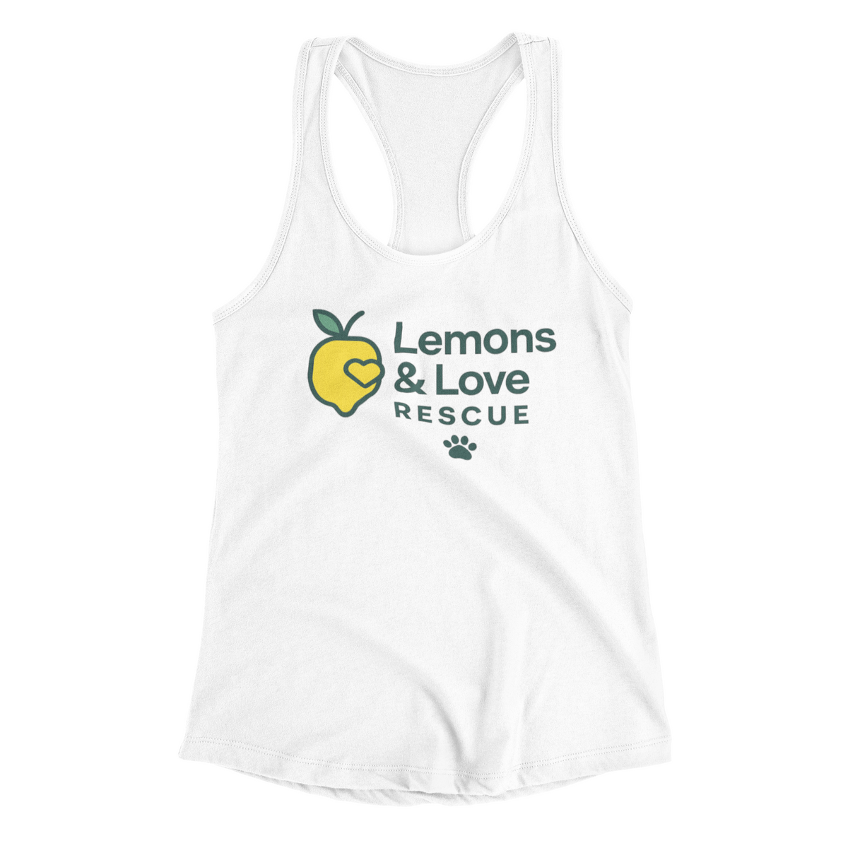 Women’s Racerback Tank | Bella Canvas 6008 | Soft Fitted Tank Top | Lightweight | Rescue Apparel - Ruff Life Rescue Wear