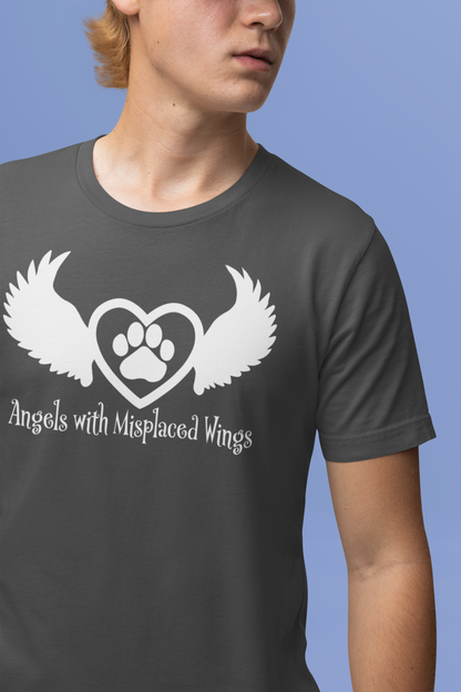 New Angels Wings Unisex Tee - Ruff Life Rescue Wear