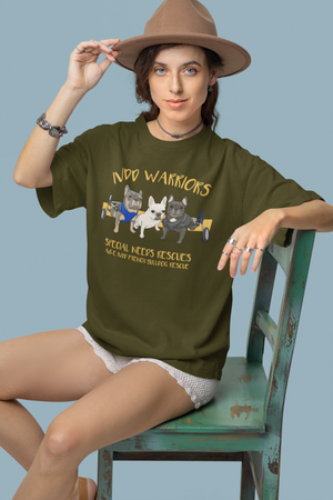 IVDD French Bulldog Unisex Tee (available in several colors)