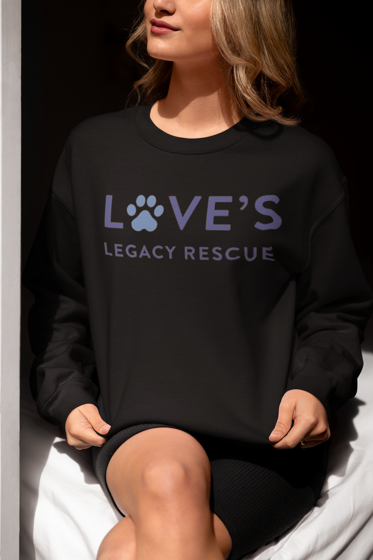 Love's Sweatshirts (Available in several colors) - Ruff Life Rescue Wear
