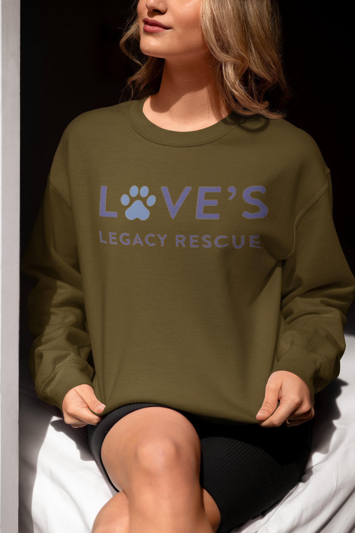 Love's Sweatshirts (Available in several colors) - Ruff Life Rescue Wear