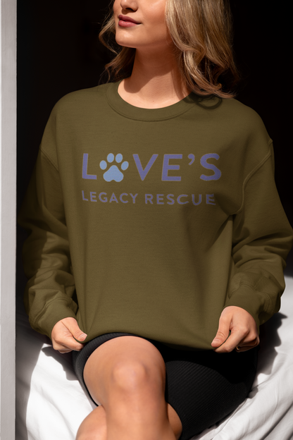 Love's Sweatshirts (Available in several colors) - Ruff Life Rescue Wear