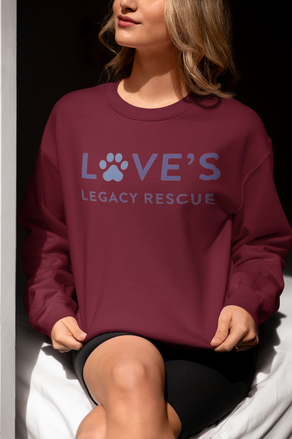 Love's Sweatshirts (Available in several colors) - Ruff Life Rescue Wear