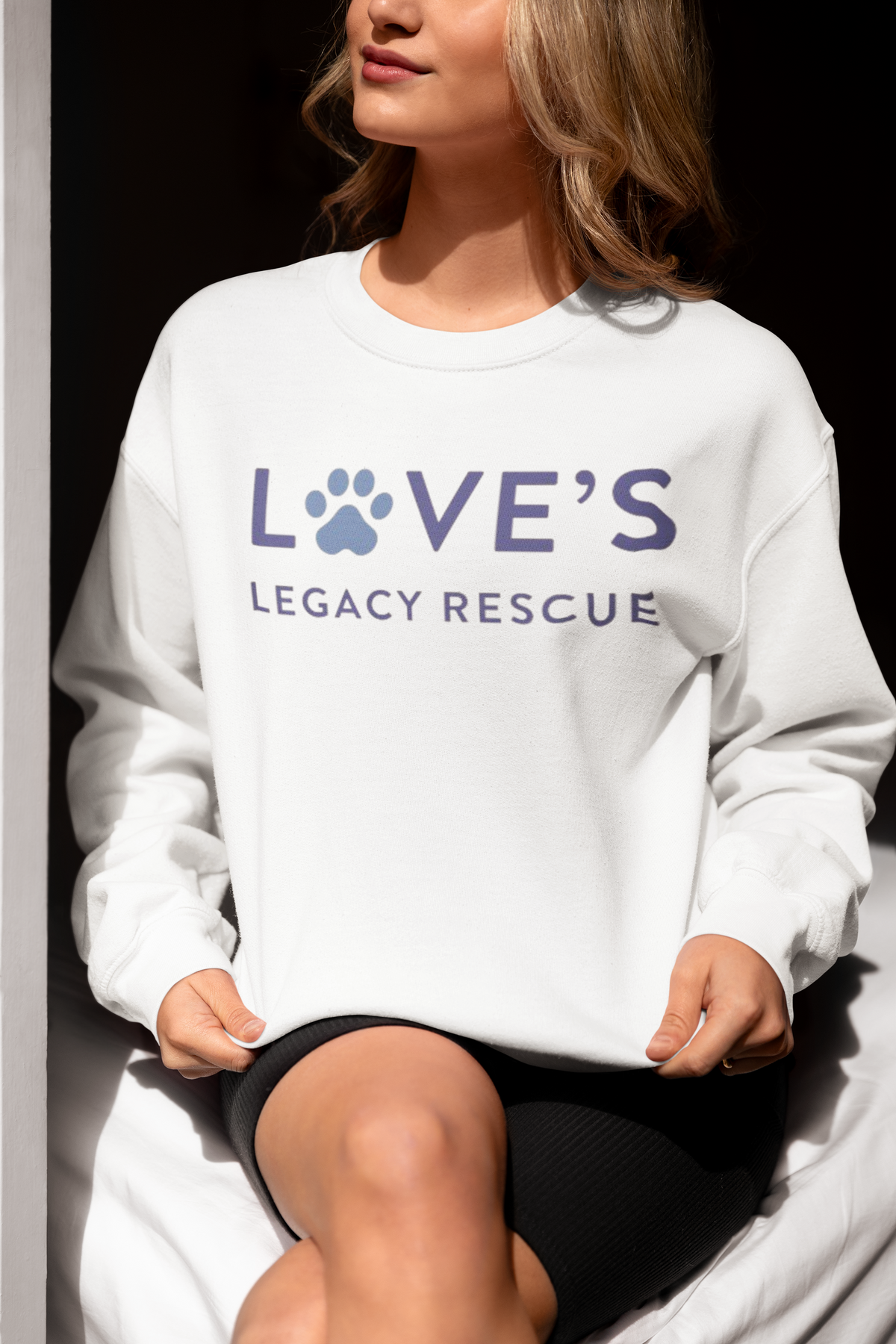 Love's Sweatshirts (Available in several colors) - Ruff Life Rescue Wear