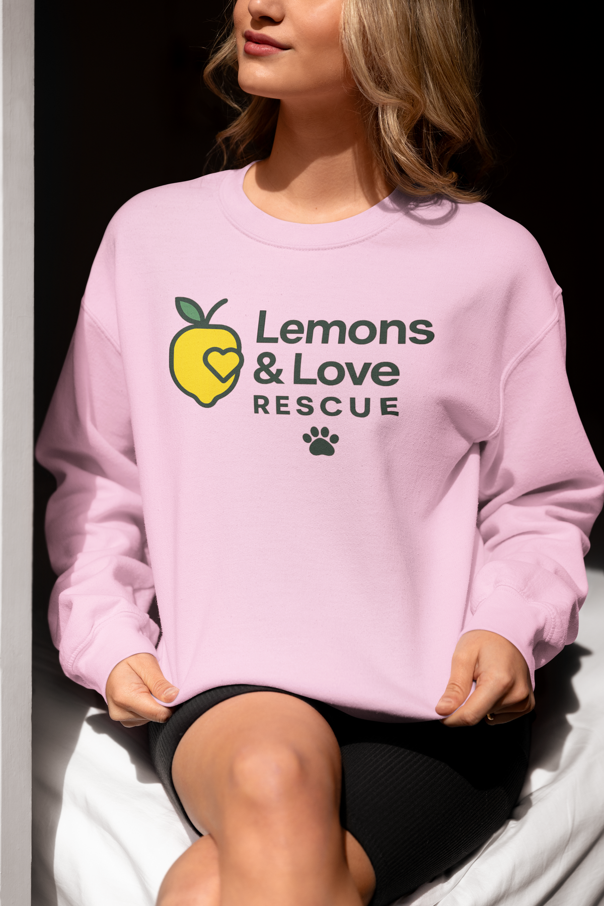 Unisex Heavy Blend Crewneck Sweatshirt | Gildan 18000 | Cozy Fleece | Rescue Apparel - Ruff Life Rescue Wear