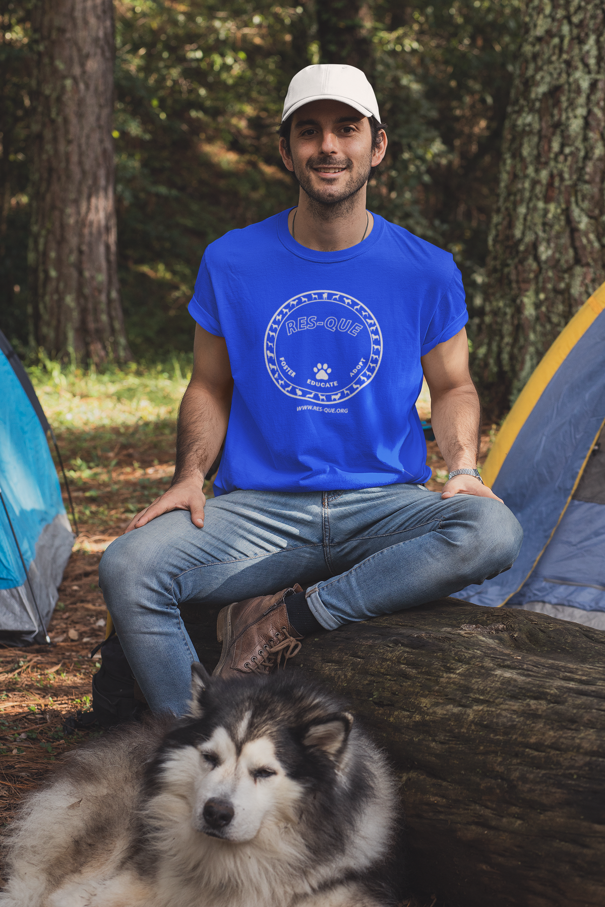 Res-Que Unisex Tee (Available in several colors) - Ruff Life Rescue Wear