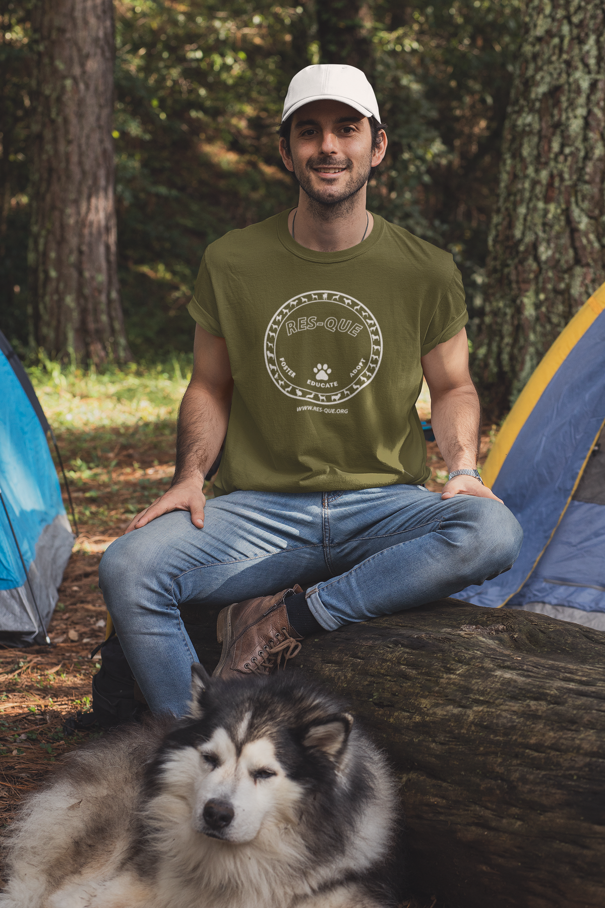 Res-Que Unisex Tee (Available in several colors) - Ruff Life Rescue Wear