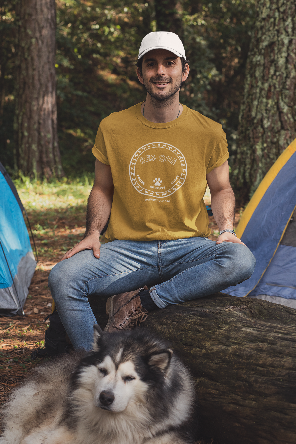 Res-Que Unisex Tee (Available in several colors) - Ruff Life Rescue Wear