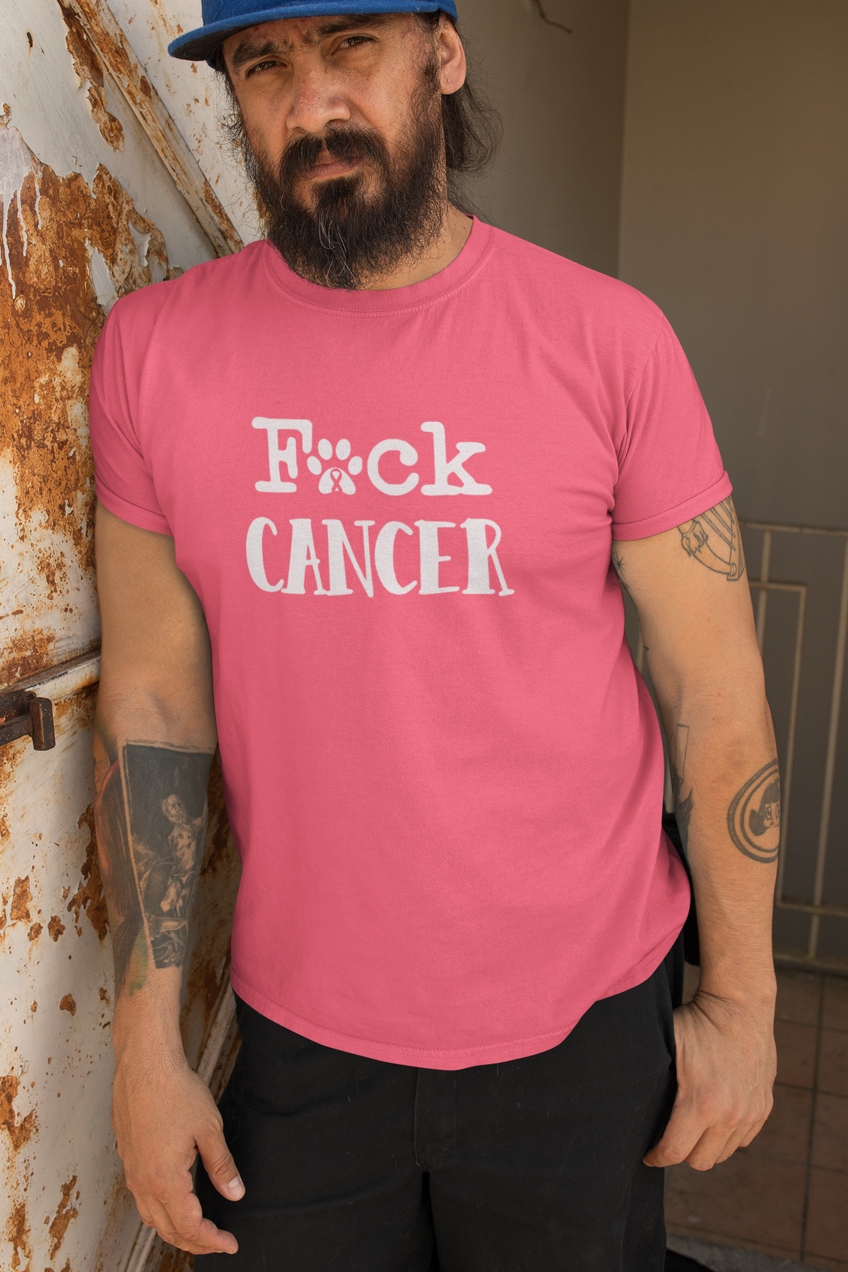 F*ck Cancer Bug A Bull Unisex Tees (Several colors) - Ruff Life Rescue Wear