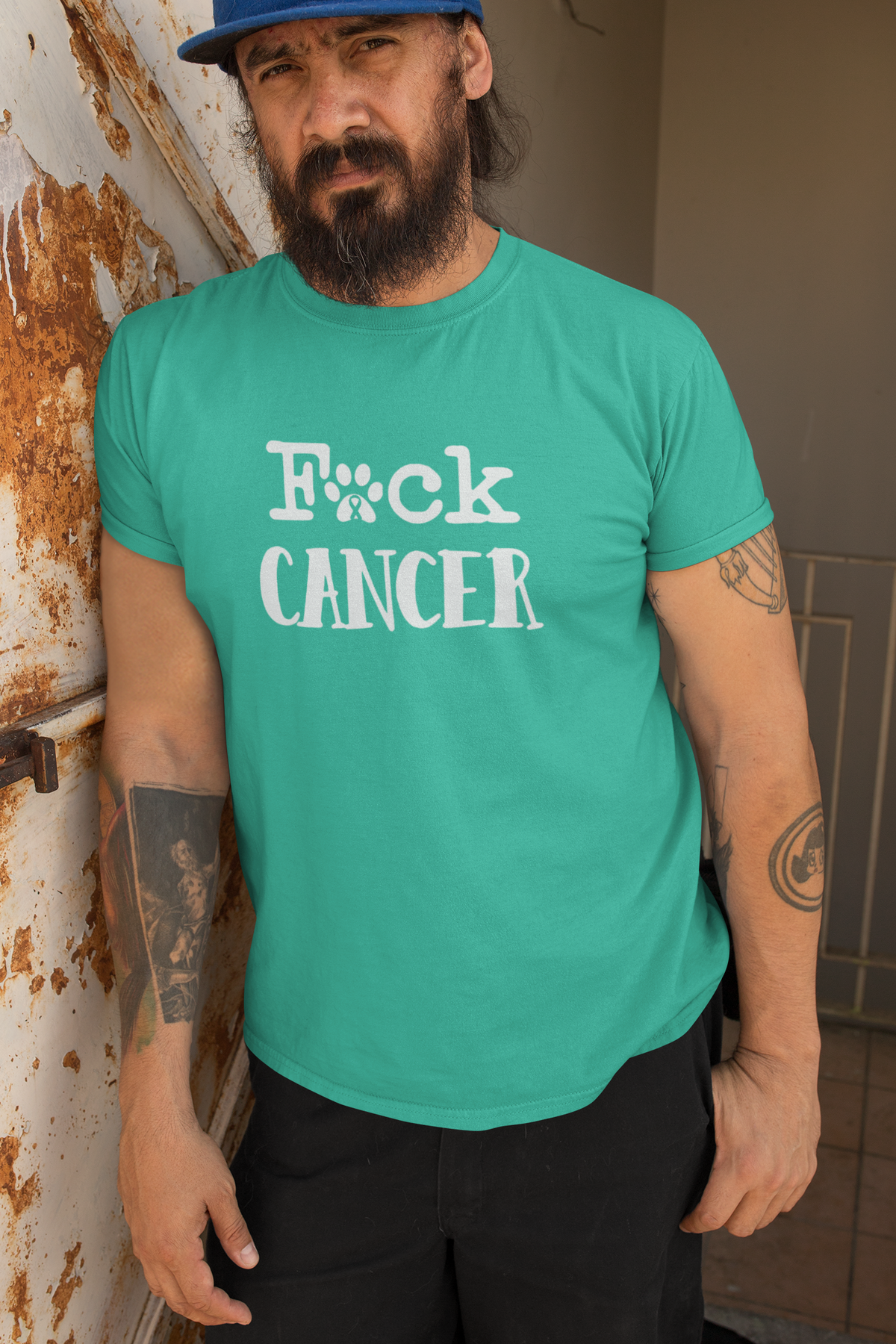 F*ck Cancer Bug A Bull Unisex Tees (Several colors) - Ruff Life Rescue Wear
