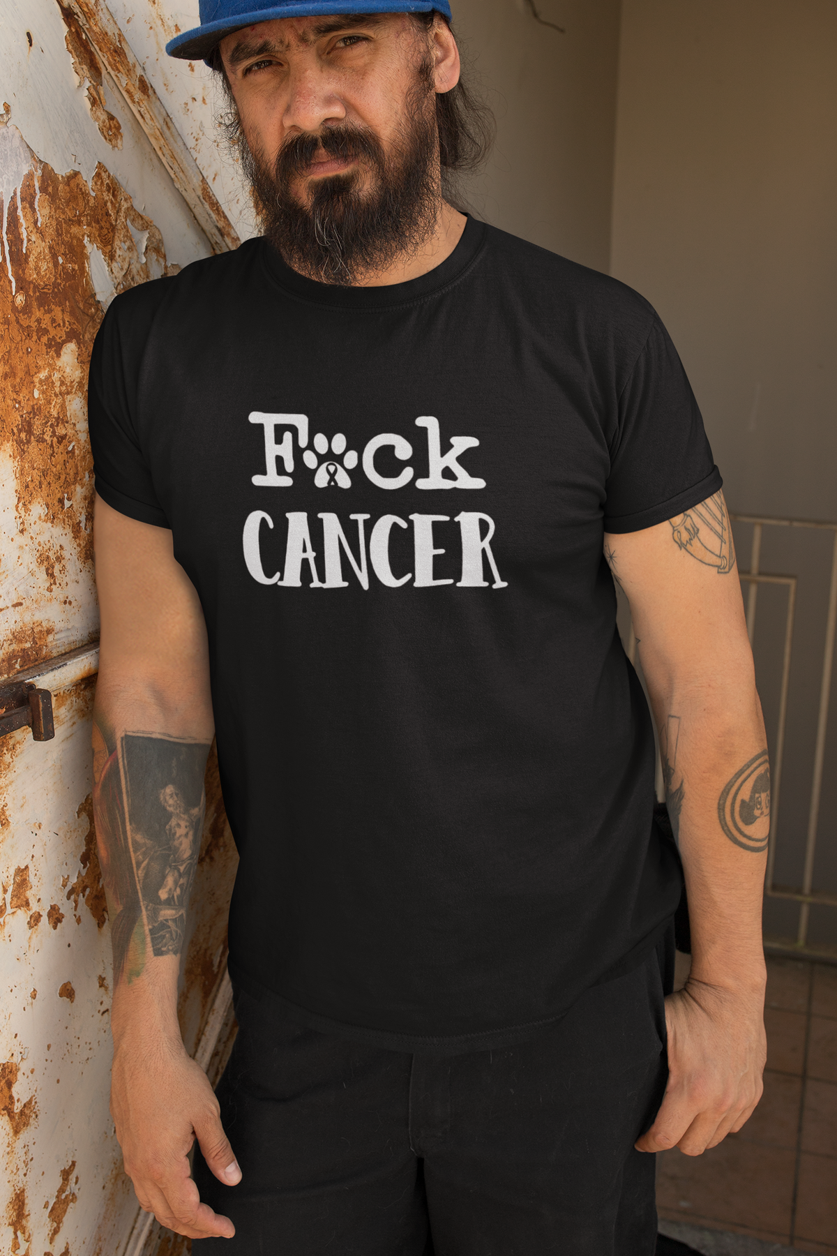 F*ck Cancer Bug A Bull Unisex Tees (Several colors) - Ruff Life Rescue Wear