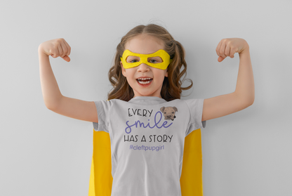 Cleft Pup Brigade Story - Youth Tee (available in several colors)