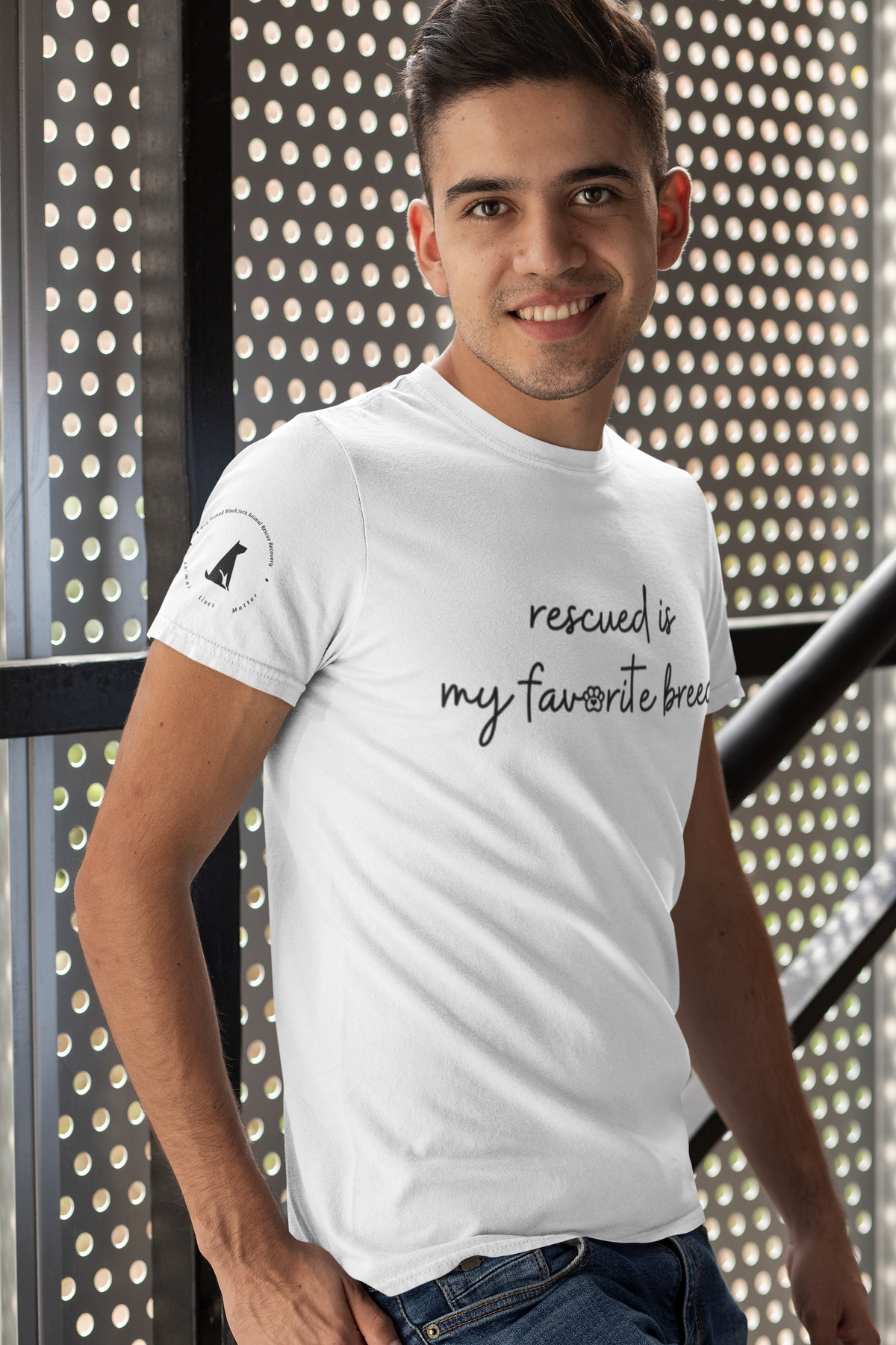 Favorite Breed Tee (available in several colors) - Ruff Life Rescue Wear