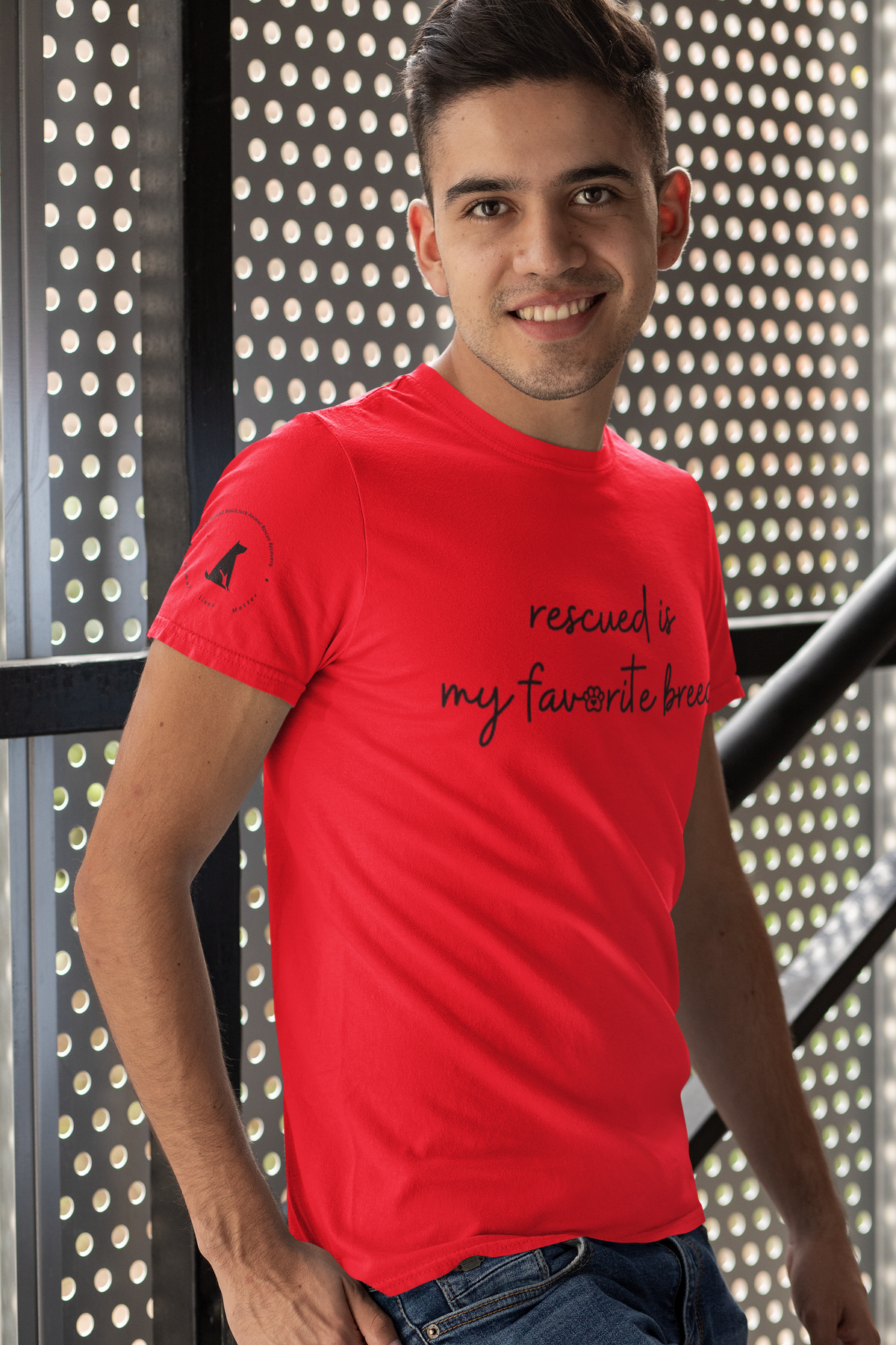 Favorite Breed Tee (available in several colors) - Ruff Life Rescue Wear