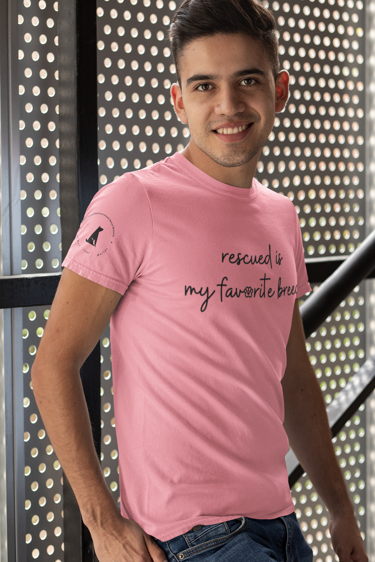 Favorite Breed Tee (available in several colors) - Ruff Life Rescue Wear
