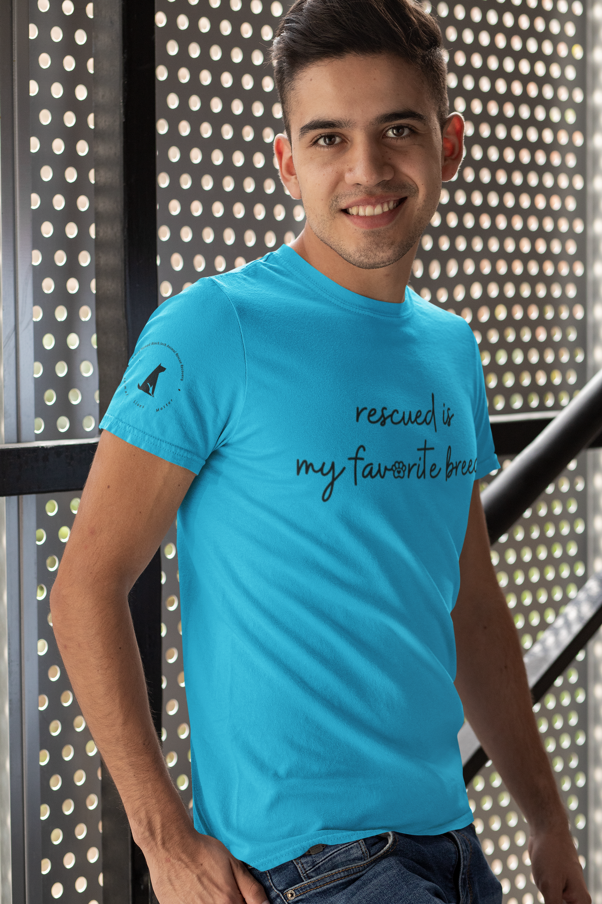 Favorite Breed Tee (available in several colors) - Ruff Life Rescue Wear