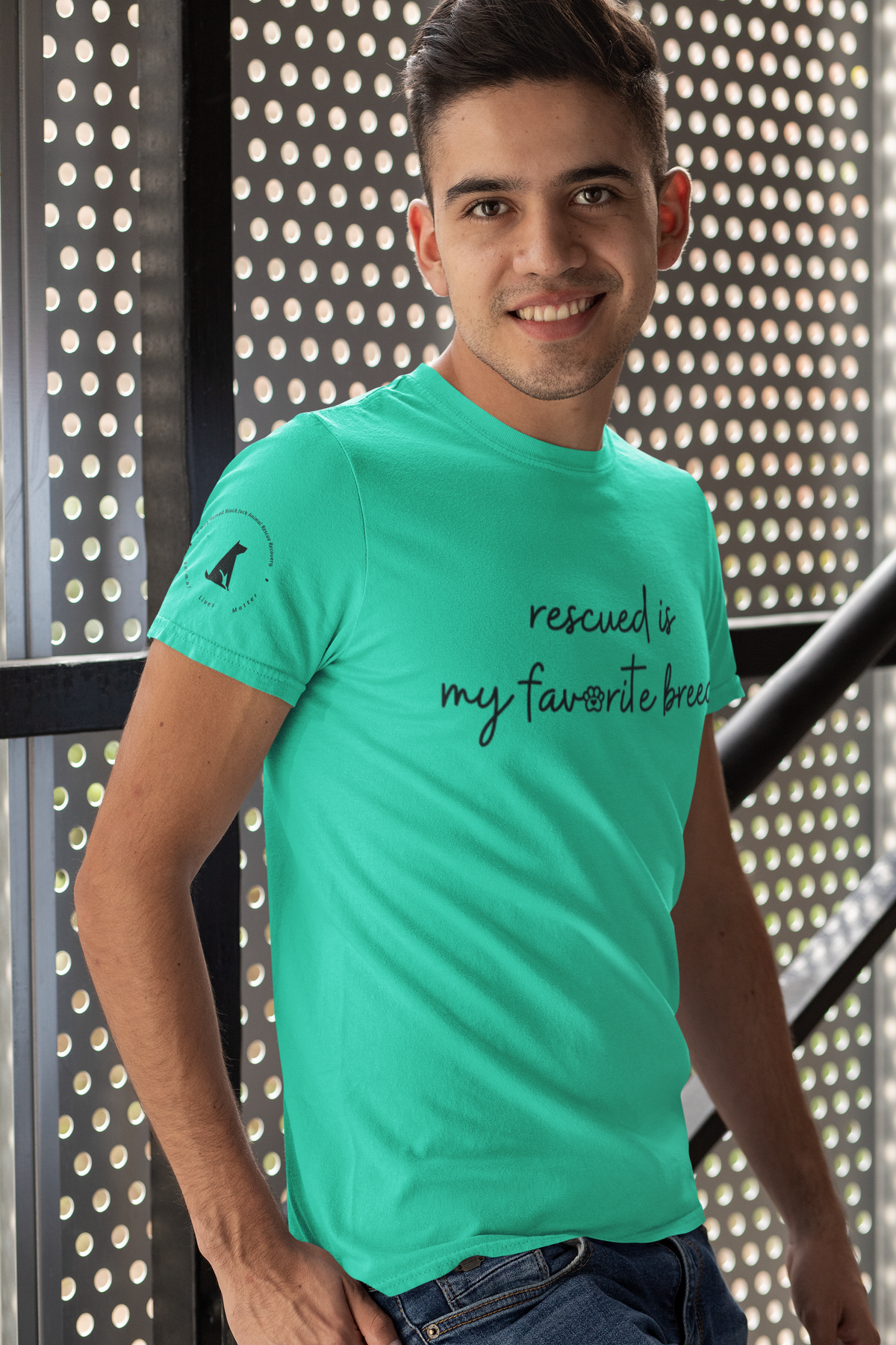 Favorite Breed Tee (available in several colors) - Ruff Life Rescue Wear