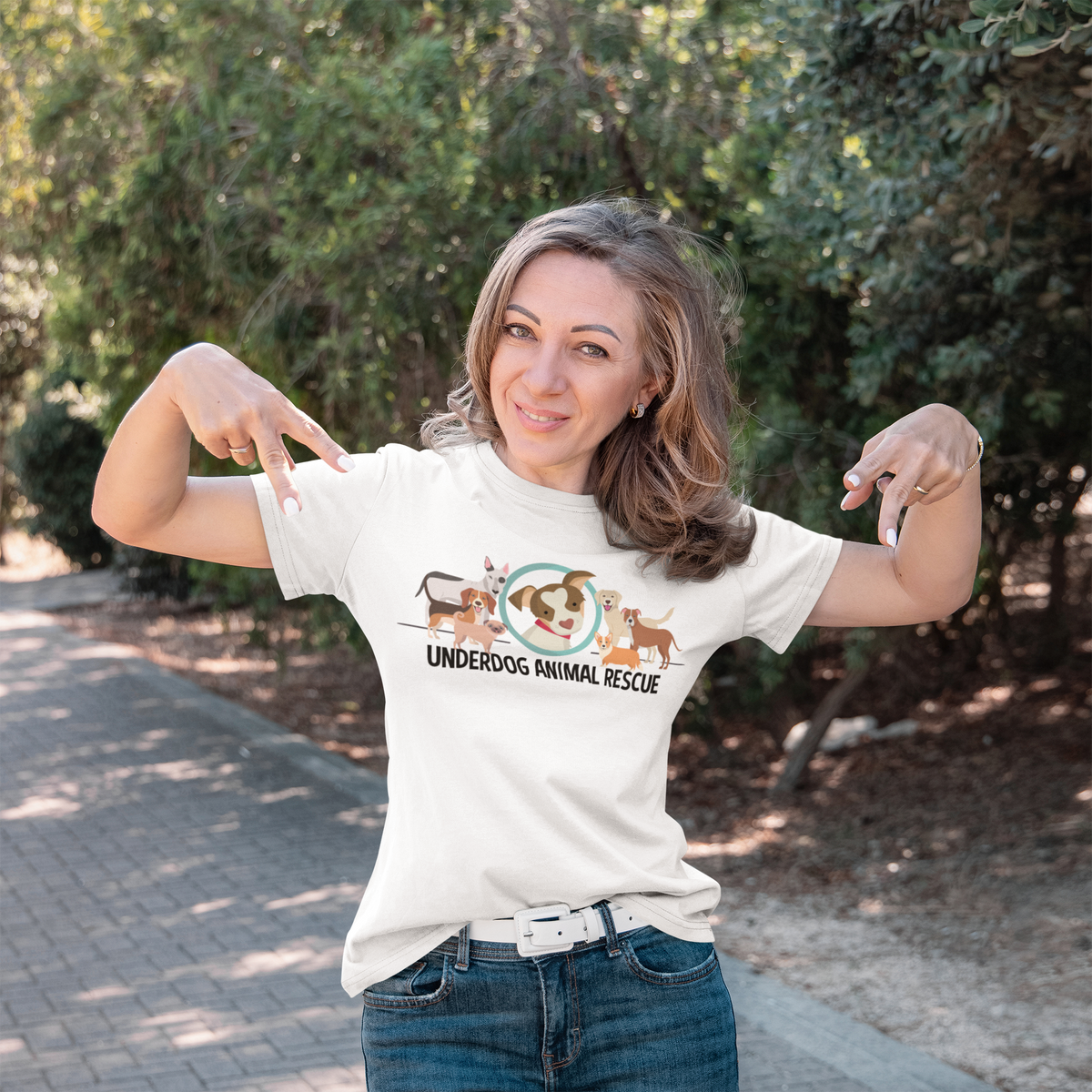 NEW Underdog Logo TriBlend Tee (available in several colors) - Ruff Life Rescue Wear
