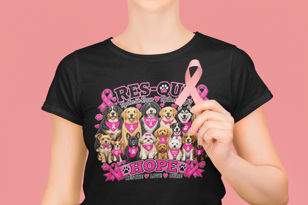 Res-Que Breast Cancer Awareness Tee
