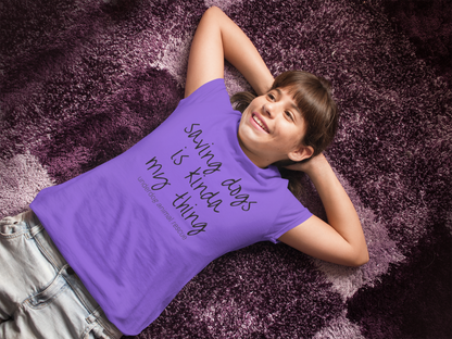 Underdog Saving Dogs Youth Tshirt - Ruff Life Rescue Wear