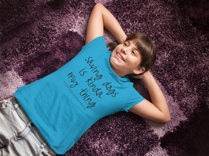 Underdog Saving Dogs Youth Tshirt - Ruff Life Rescue Wear