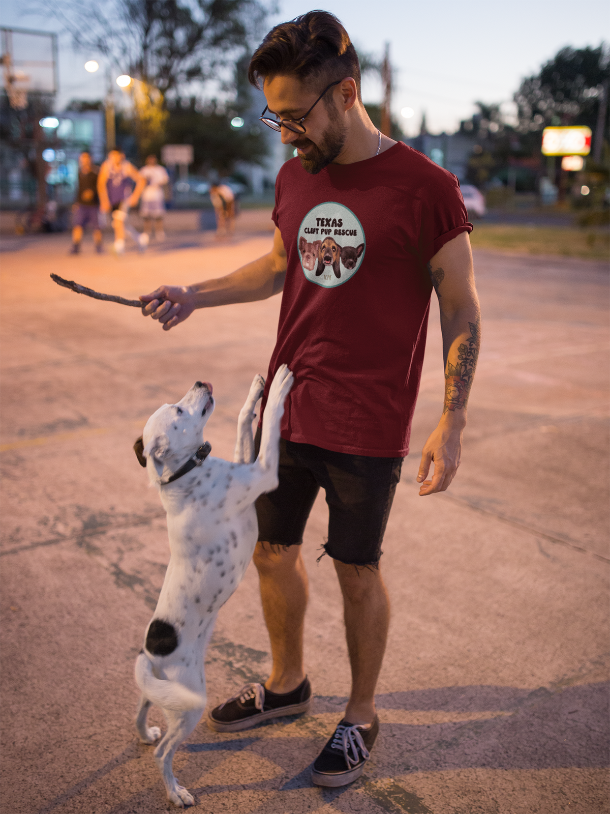 TCPR Circle Logo Unisex Tee - Ruff Life Rescue Wear