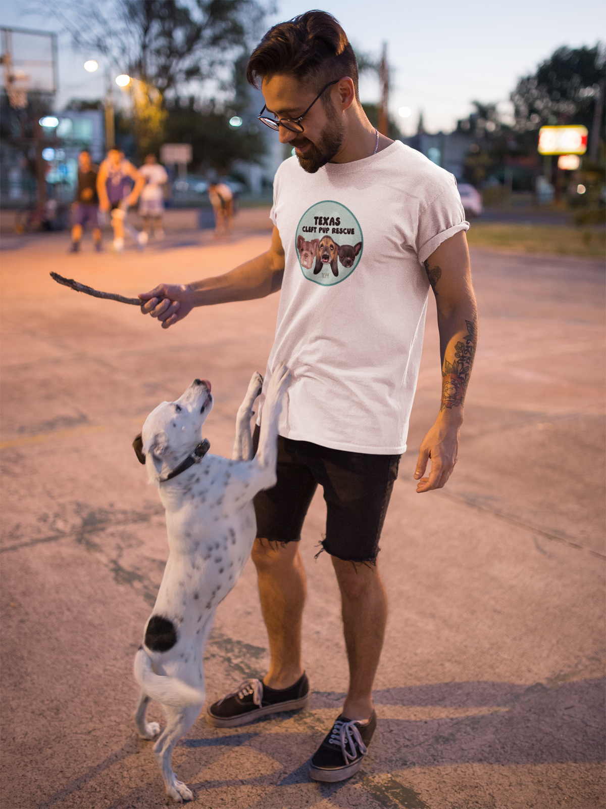 TCPR Circle Logo Unisex Tee - Ruff Life Rescue Wear