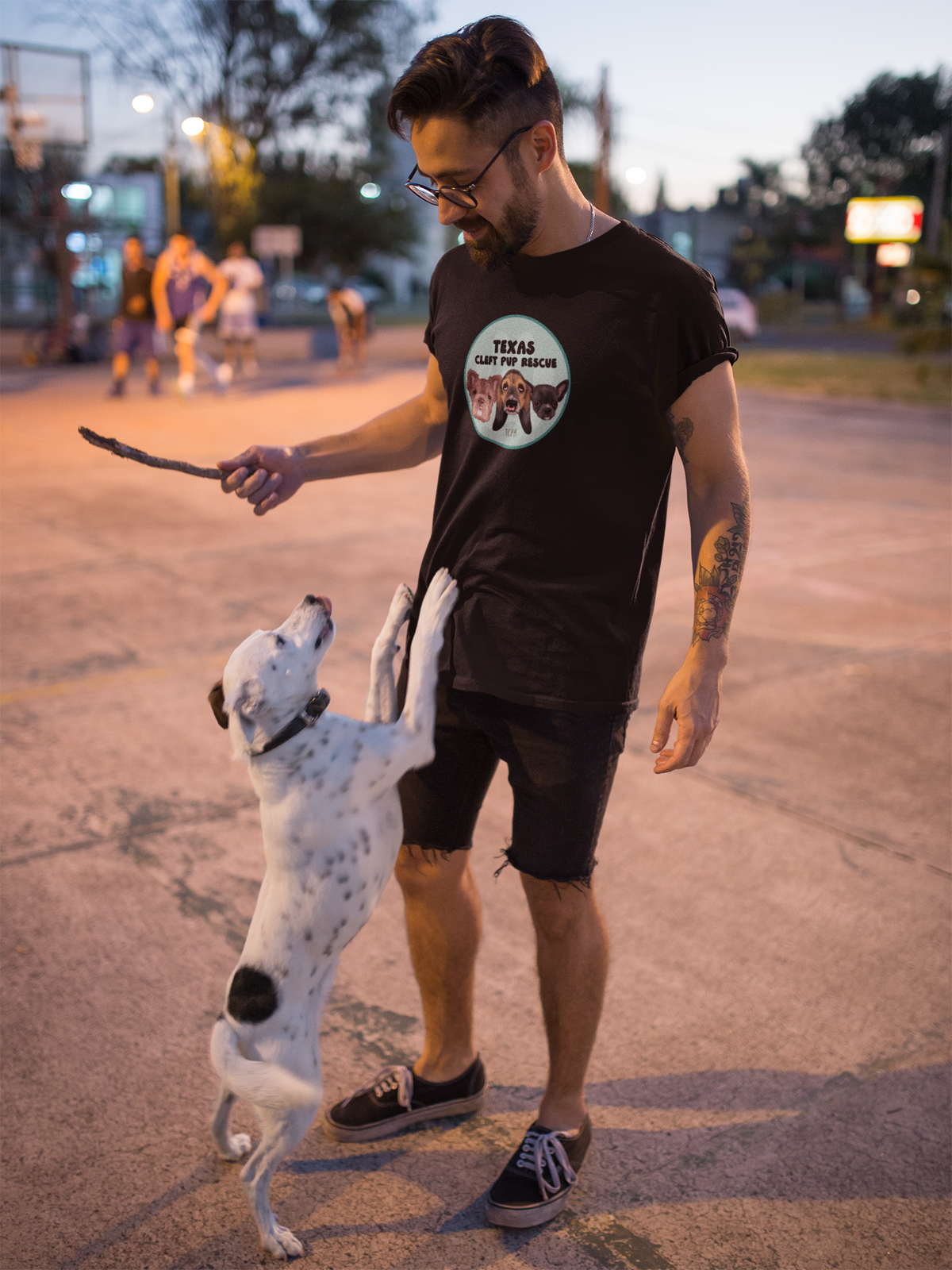 TCPR Circle Logo Unisex Tee - Ruff Life Rescue Wear